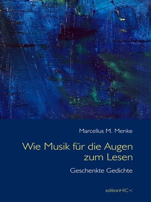 cover image of Wie Musik für die Augen zum Lesen